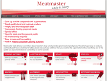 Tablet Screenshot of meatmaster.info